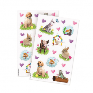Family Pets Regular Stickers|Peaceable Kingdom