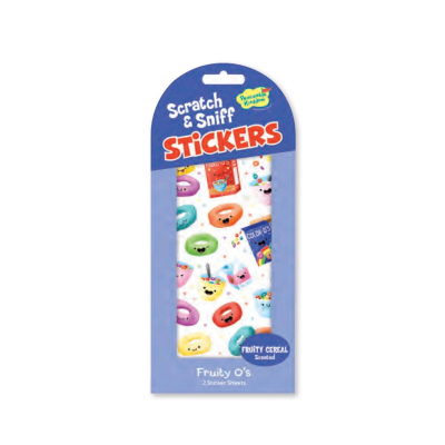 Fruity Os Scratch And Sniff Stickers|Peaceable Kingdom