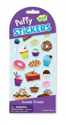 Sweet Treats Puffy Stickers|Peaceable Kingdom