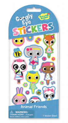 Animal Friends Googly Eye Stickers|Peaceable Kingdom