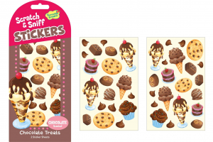 Chocolate Treat Scratch And Sniff Stickers|Peaceable Kingdom