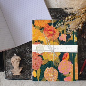 Marigolds Three Notebook Set|Seedlings