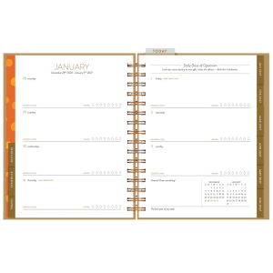 Samoyed 12 Month Weekly Planner|Seedlings