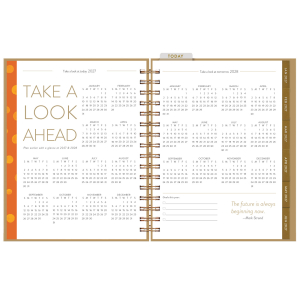 Samoyed 12 Month Weekly Planner|Seedlings
