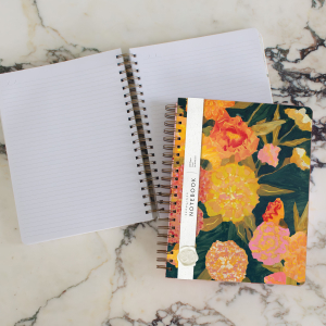 Marigolds Big Wire Notebook|Seedlings