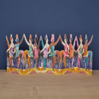 Cabaret Dancers Die Cut|Art Angels