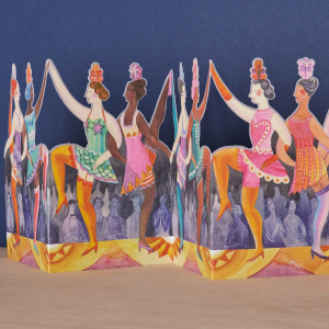 Cabaret Dancers Die Cut|Art Angels