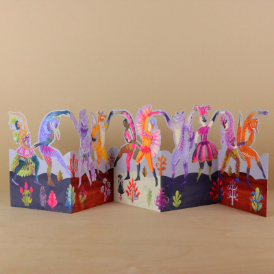 Carnival Dancers Die Cut|Art Angels
