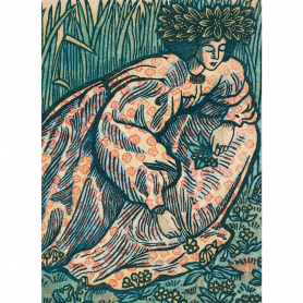 Girl Picking Flowers