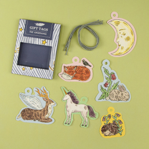 Sleeping Woodland Gift Tags|Art Angels