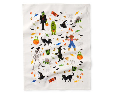 Halloween Parade Tea Towel|Rifle Paper