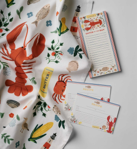 Seaside Tea Towel|Rifle Paper
