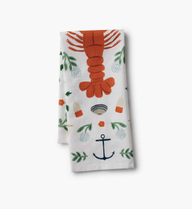 Seaside Tea Towel|Rifle Paper