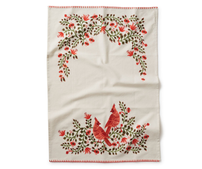 Cardinals Tea Towel|Rifle Paper