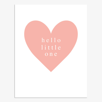 Hello Little One Pink