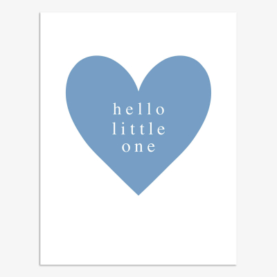 Hello Little One Blue