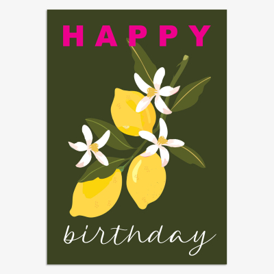 Birthday Lemons