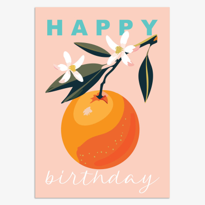 Birthday Orange