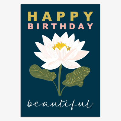 Birthday Lotus Flower