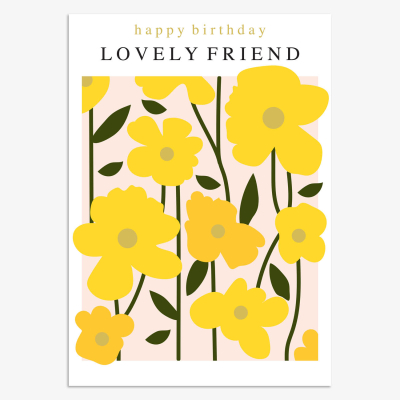 Lovely Friend Happy Birthday