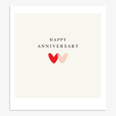 Happy Anniversary Two Hearts