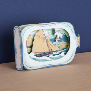 Sailboat In A Bottle Die Cut|Art Angels