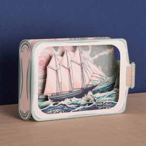 Schooner In A Bottle Die Cut|Art Angels