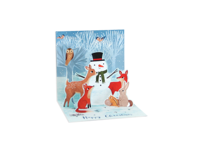 Woodland Snowman|Up With Paper