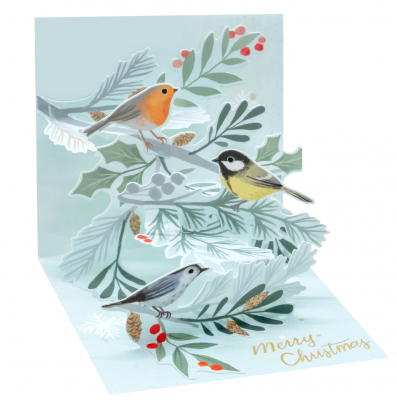 Winter Birds|Up With Paper