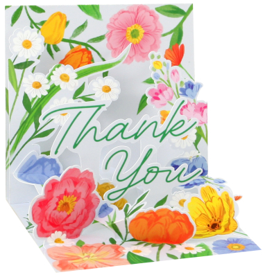 Floral Thank You|Up With Paper