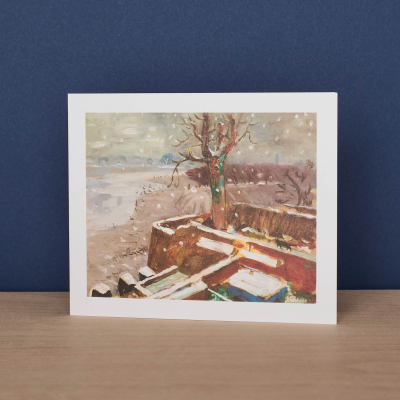 Snow At Durham Wharf|Art Angels
