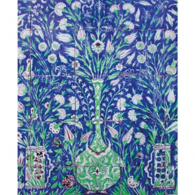 Panel Of Damascus Tiles