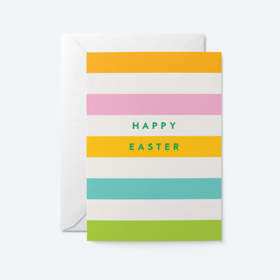 Happy Easter Stripes