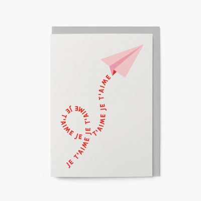Paper Plane Je TAime