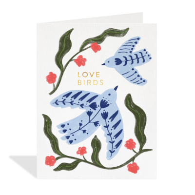 Blue Love Birds