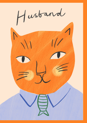 Husband Ginger Cat