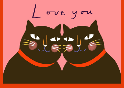 Love You Siamese Cats