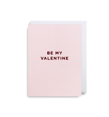 MINI CARD Be My Valentine