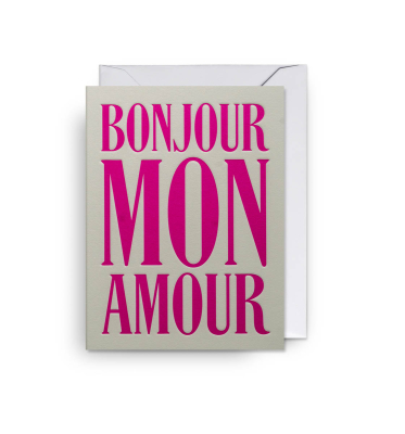 MINI CARD Bonjour Mon Amour