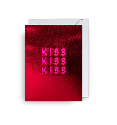 MINI CARD Kiss Kiss Kiss