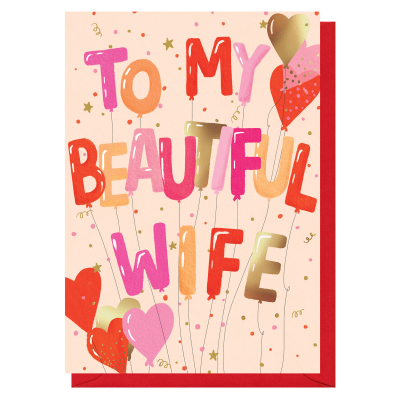 Beautiful Wife Balloons