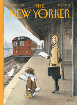 Commuter Easter Bunny