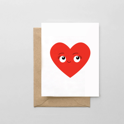 Heart Smiley Face