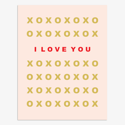 I Love You XO