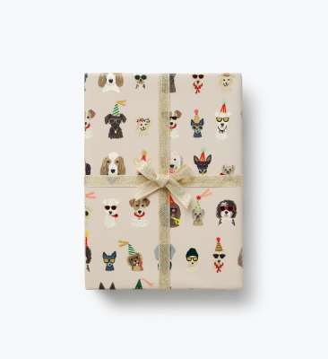 Party Dogs Continuous Roll|Rifle Paper