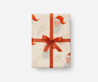 Santa Continuous Wrapping Roll|Rifle Paper