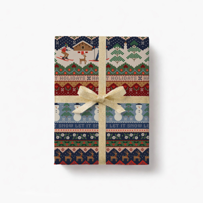 Ski Sweater Continuous Roll|Rifle Paper