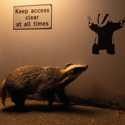 No Access Badger
