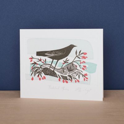 Blackbird And Berries