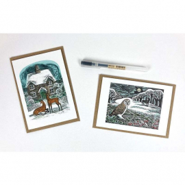 PACK Cottage And Owl Flight